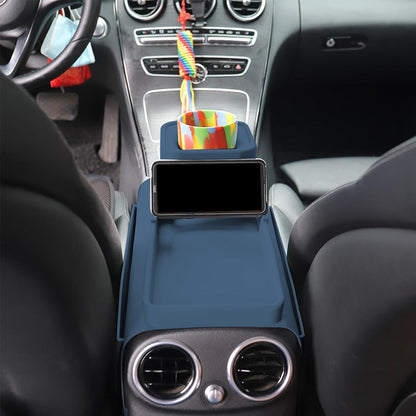 Couch Cup Holder Tray Sofa Armrest Tray with Drink Holder Side Pockets