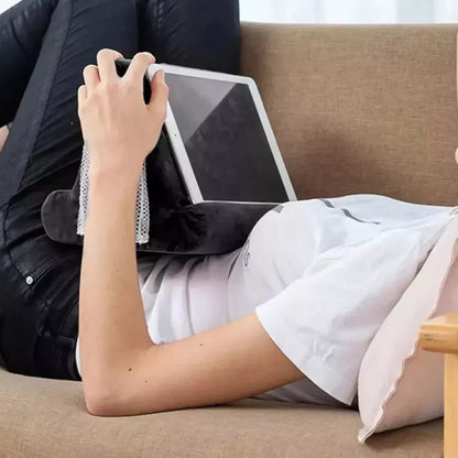 Reading Pillow 3-Angle Multi-Position Lap Cushion for Bed Sofa Travel-Black