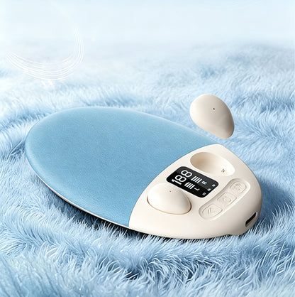 2 in 1 Under Pillow Sleep Speaker Bluetooth Headphones - Blue