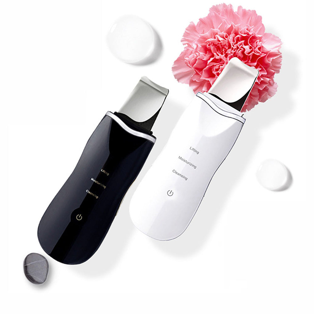 Ultrasonic Skin Scrubber Pore Cleansing Tool for Facial Care-Black