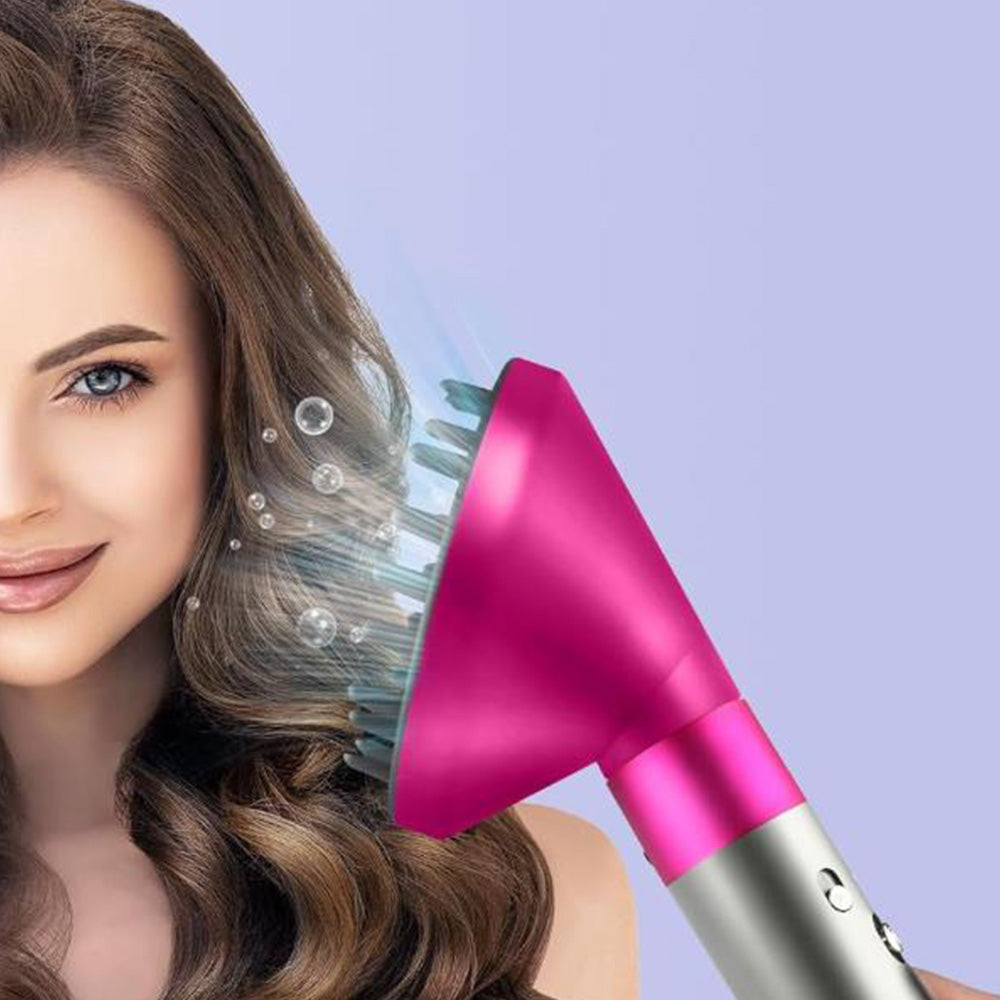 Upgraded Diffuser Attachment for Dyson Airwrap Styler HS01 HS05 Converts to Hair Dryer Nozzle -RoseRed