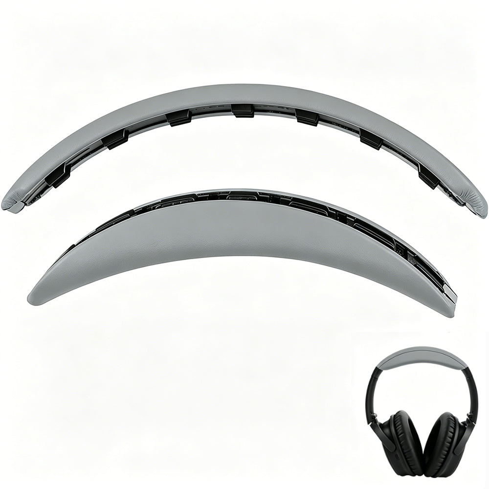 Replacement Headband Cushion for Bose QC35 QC35 II QC45 with Screwdriver-Grey