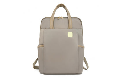 Laptop Backpack for 13.3-inch Laptops Water-resistant Multiple Compartments Laptop Bag -Khaki