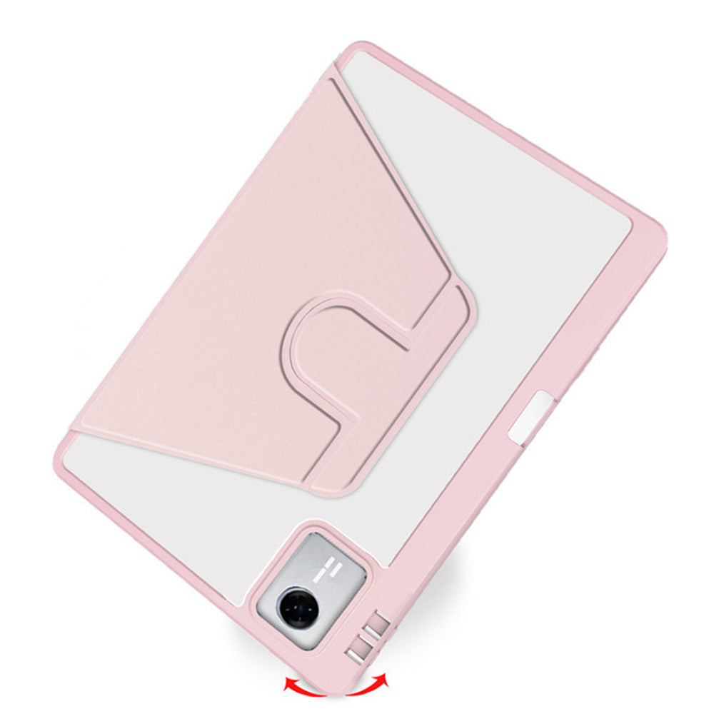 Tablet Case for Lenovo Idea Tab 11 2025 with Pen Slot-Pink