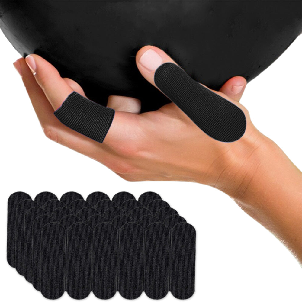150Pcs Bowling Finger Protection Tape Adhesive Micropore Skin Strips for Outdoor Sports Black