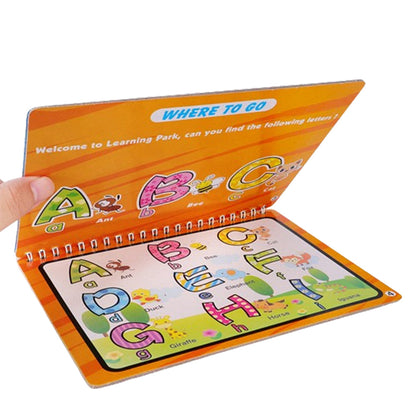 Magic Water Drawing Book Doodle Coloring Book for Kids Educational Learning Toys for Toddlers Style 2
