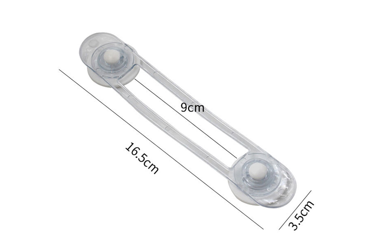 4Pcs Self-Adhesive Kids Home Security Lock Cupboard Cabinet Door Security Locks