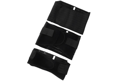 3 in 1 Postpartum Belly Band Waist Shapewear Recovery Girdle After Birth Support -Black
