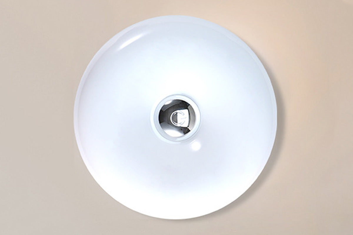 Donut Table and Wall Lamp with Touch Dimming - White