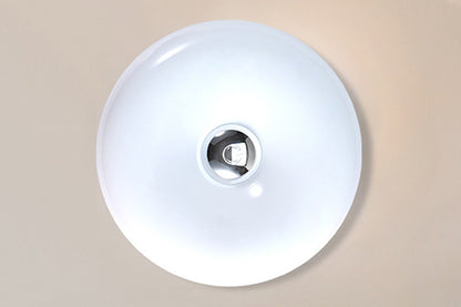 Donut Table and Wall Lamp with Touch Dimming - White