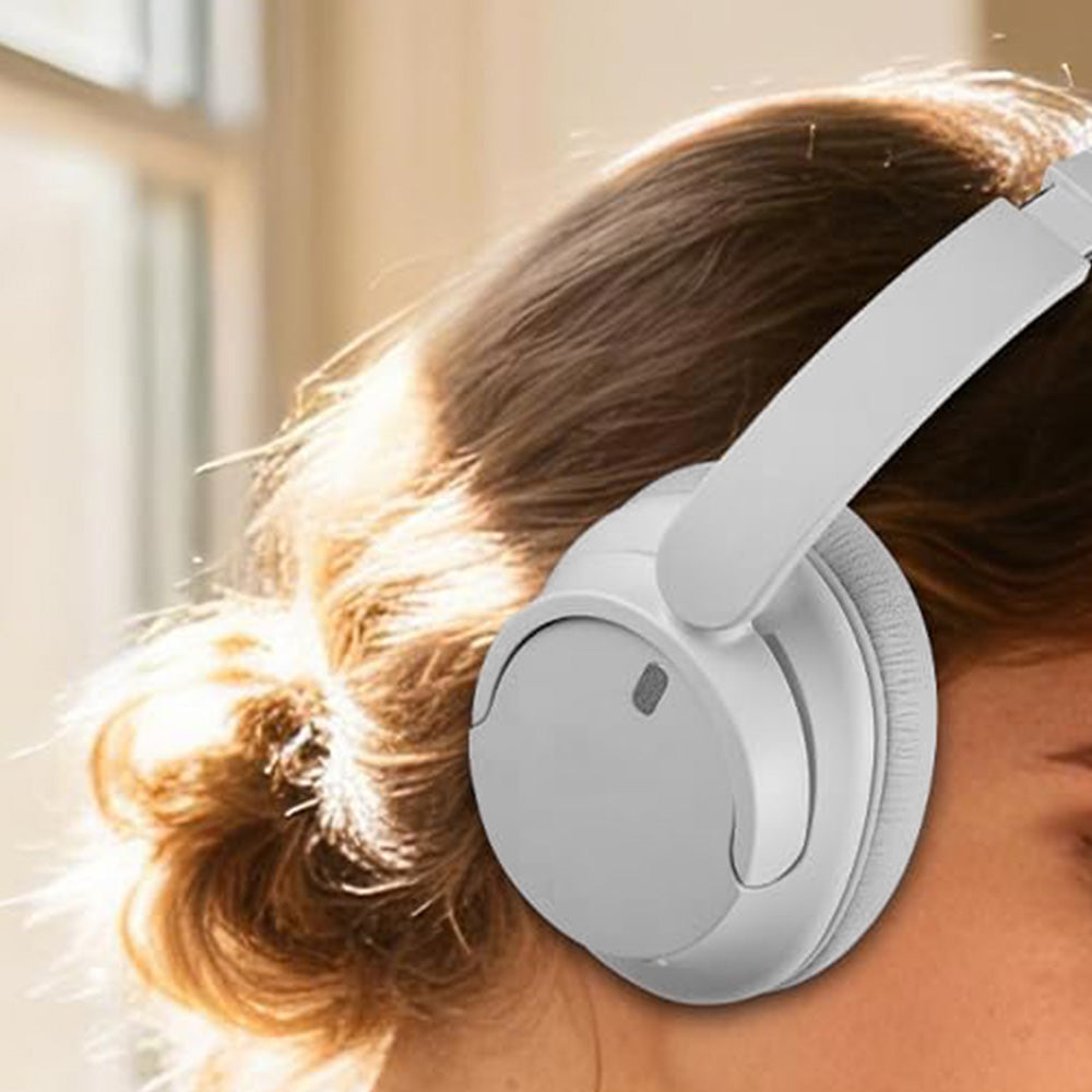 2 Replacement Ear Pads Compatible with Sony WH CH710N WH CH720N - White