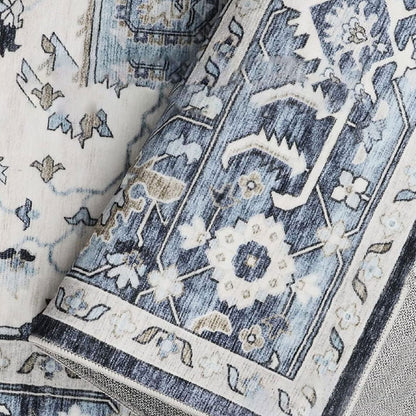 Vintage Boho Floor Mat Washable Non Slip Rugs for Living Room Bedroom Entryways Style 4