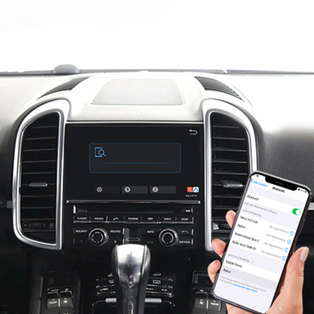 Plug And Play Wireless Carplay Adapter Dongle Box for Factory Wired Android Auto and CarPlay Cars