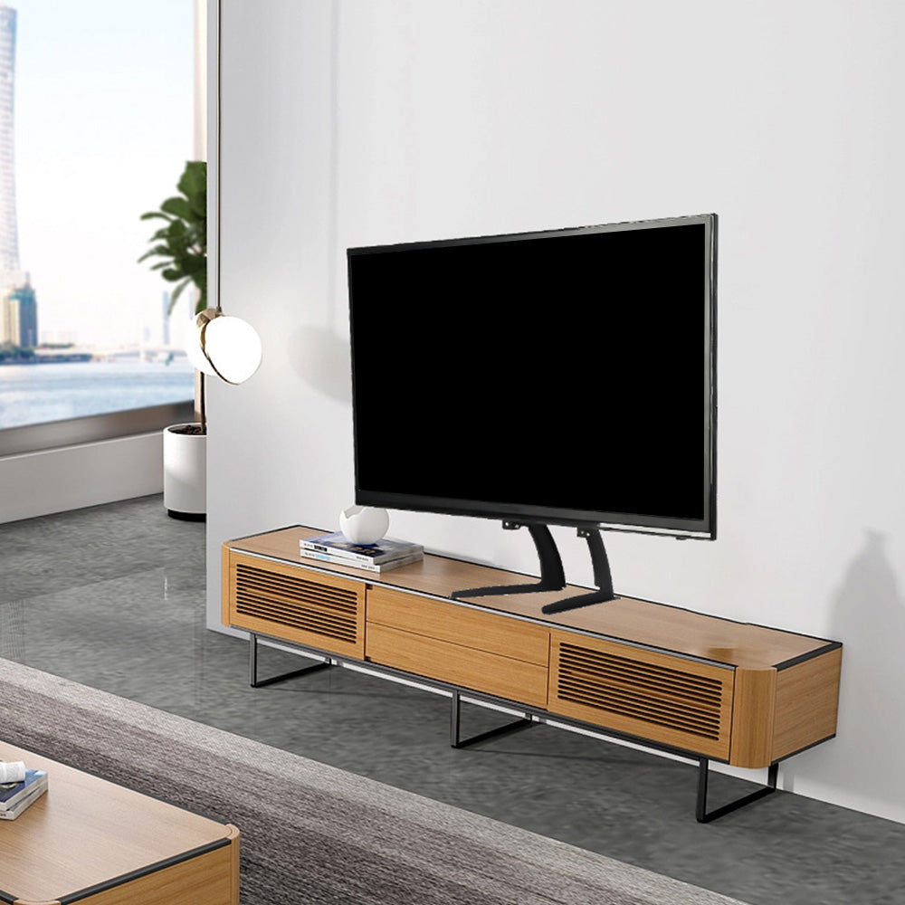 Universal TV Stand LED LCD TV Stand Mount with 3 Height Adjustable TV Legs
