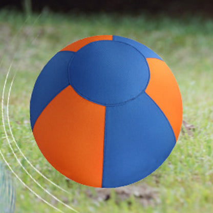 Outdoor Dog Herding Play Ball with Reinforced Oxford Fabric and Slow Deflation - Orange