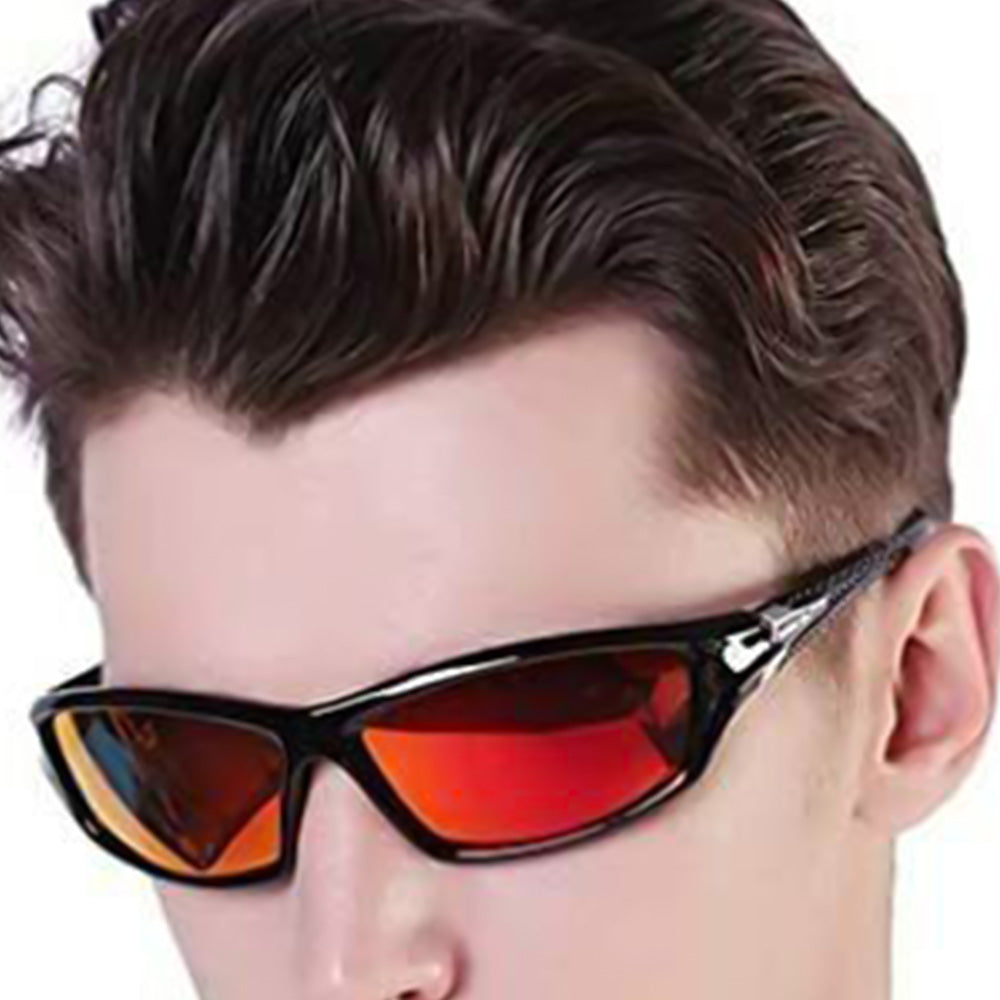 Polarized UV Sunglasses ââ‚?Sports & Fishing Glasses for Travel Outdoors Red