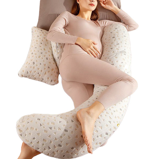 Side Pregnancy Pillows for Pregnant Women Maternity Pillow Support for Waist Leg Back Light Grey