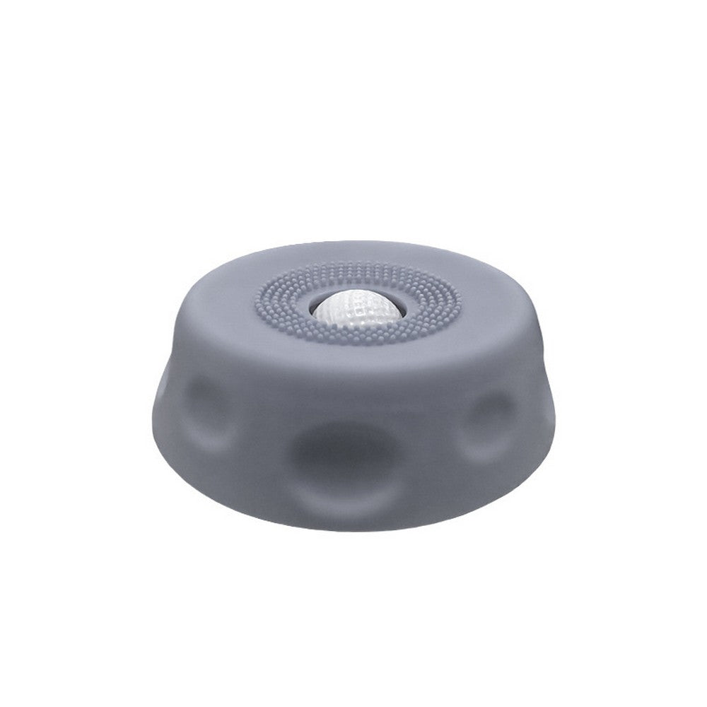 Dog Licking Bowl Slow Feeder Bowls for Yogurt Liquid Treat Interactive Dog Toys-Grey