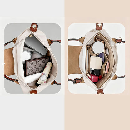 Felt Purse Organizer Insert-Beige