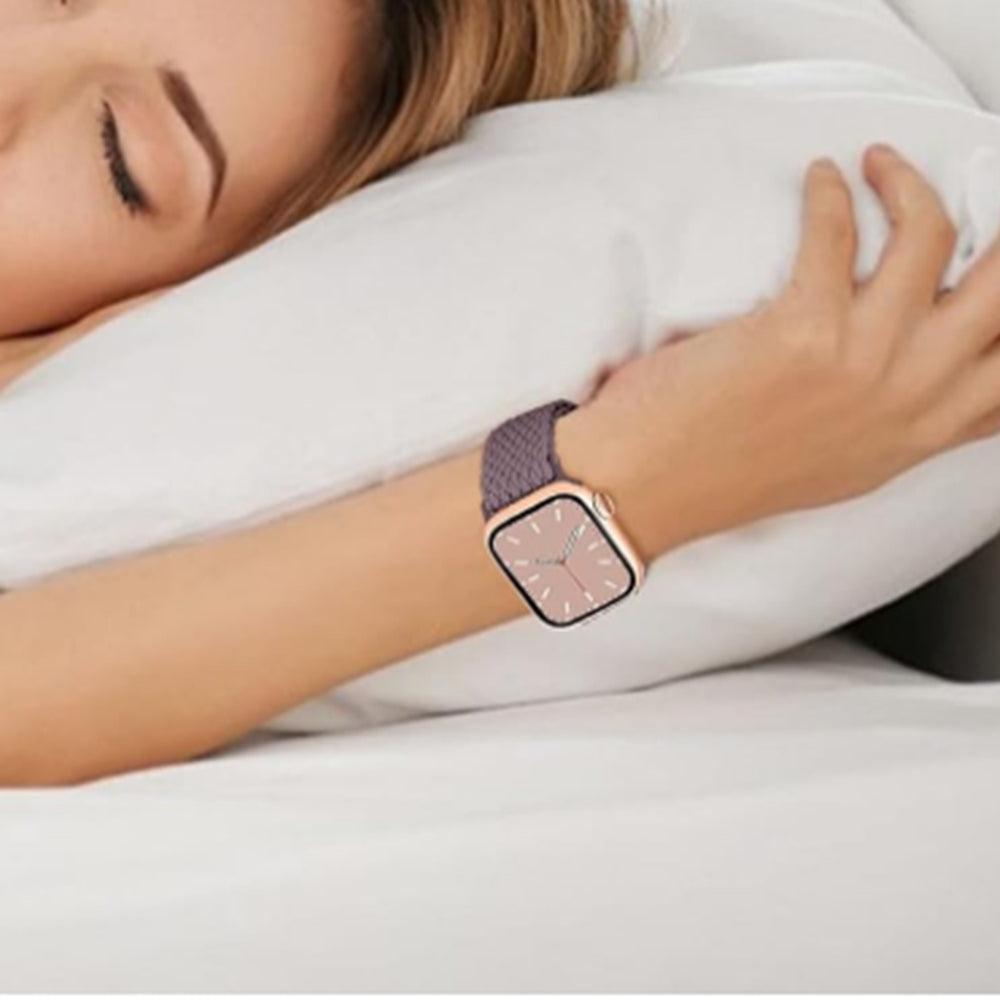 Adjustable Braided Loop Nylon Strap Compatible with Apple Watch Style 4