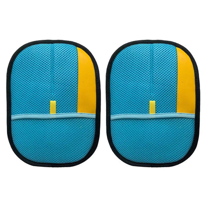 2Pcs Pet Hair Remover Gloves Cats Dogs Hair Remover for Laundry Couch Furniture Carpet-Blue