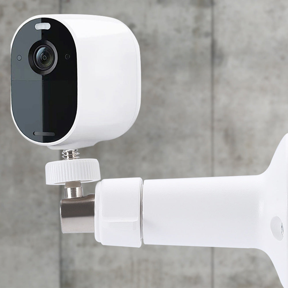 2Pcs Wall Mount for Arlo Pro Pro2 Pro3 Pro4 Ultra Essential Spotlight Camera Adjustable Bracket-White
