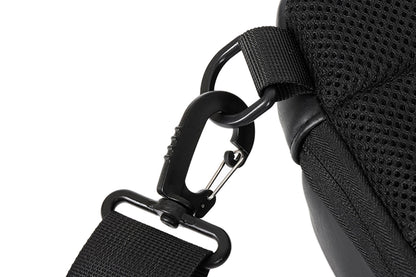 Travel Waterproof Anti-Theft Sling Chest Bag Backpack With USB Charge Port-Dark Gray