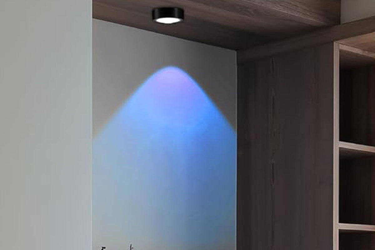 3 Piece Wireless Art Display Picture Lights - Black