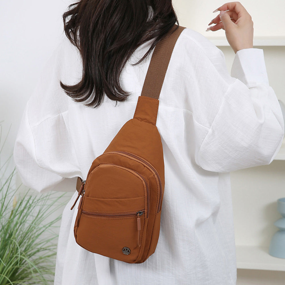 Anti Theft Sling Bag Crossbody Bag for Women Orange