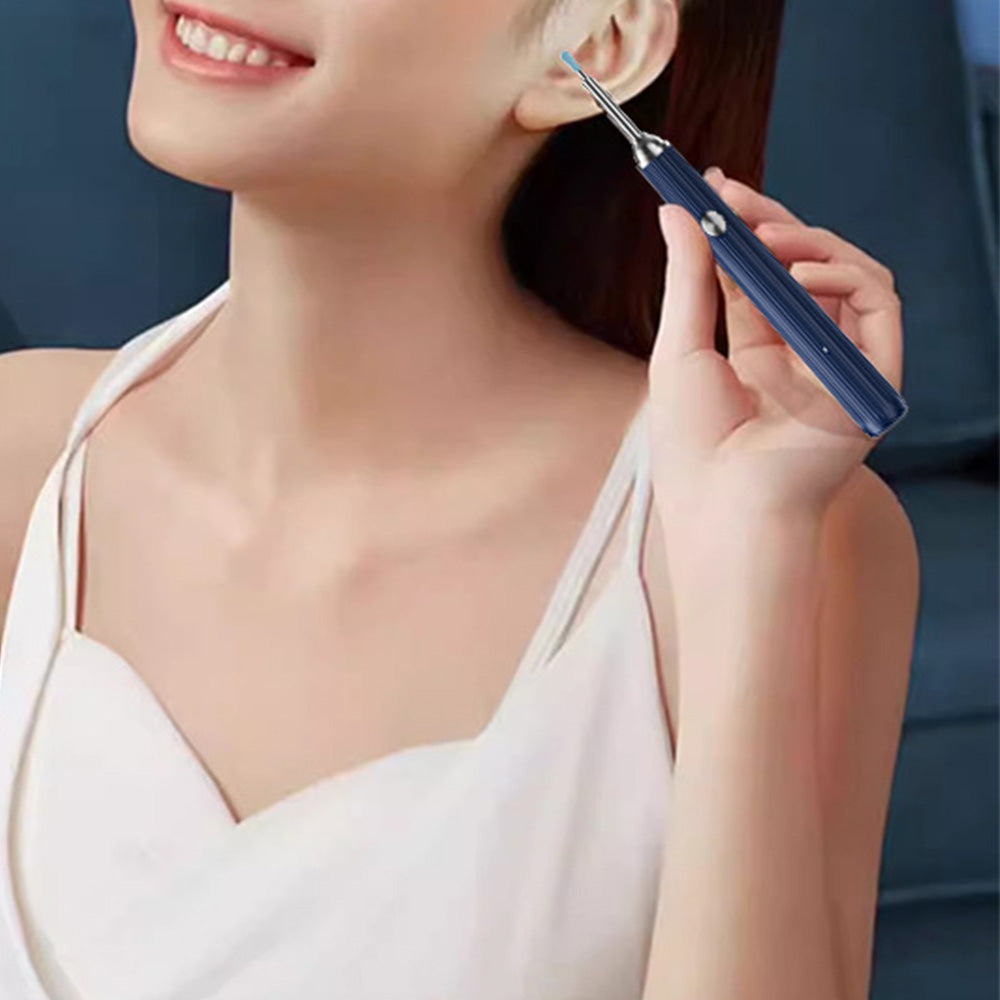Visual Ear Cleaner with Camera Ear Wax Removal-Blue