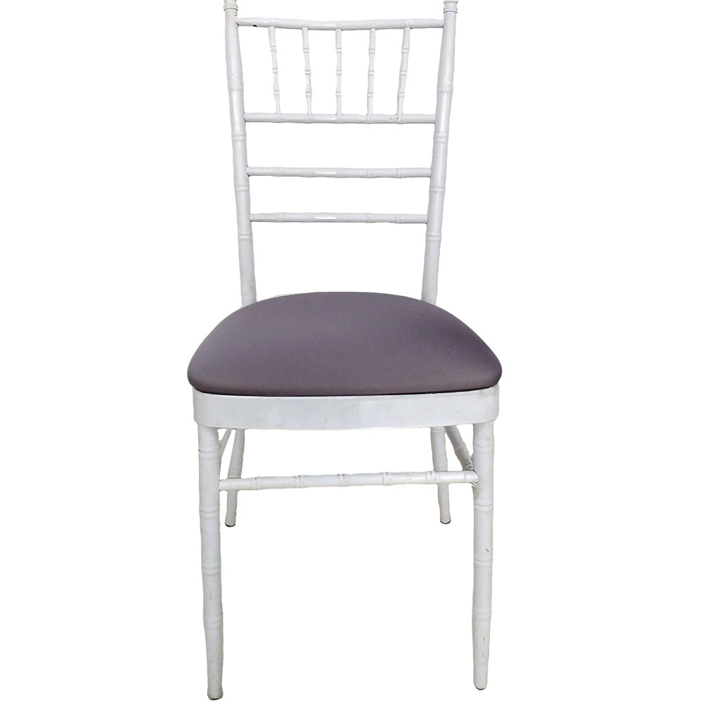 4 Piece Stretch Removable Dining Chair Seat Cushion Slipcovers - Grey
