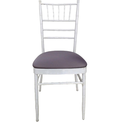 4 Piece Stretch Removable Dining Chair Seat Cushion Slipcovers - Grey