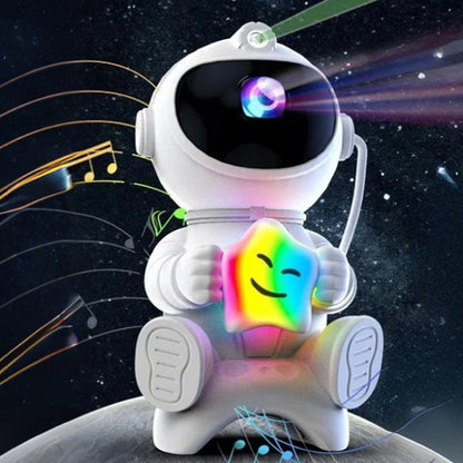 Astronaut Galaxy Star Projector with Bluetooth Speaker and Remote Control-Star