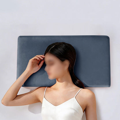 Soft Ultra Thin Pillow Cooling Memory Foam Pillow - Navy