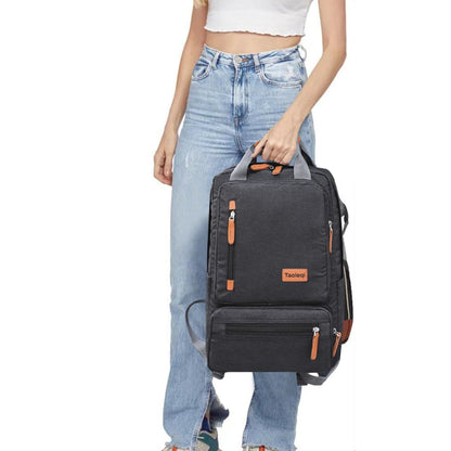 Laptop Backpack Shoulder Bag for Travel School Business Work School Black