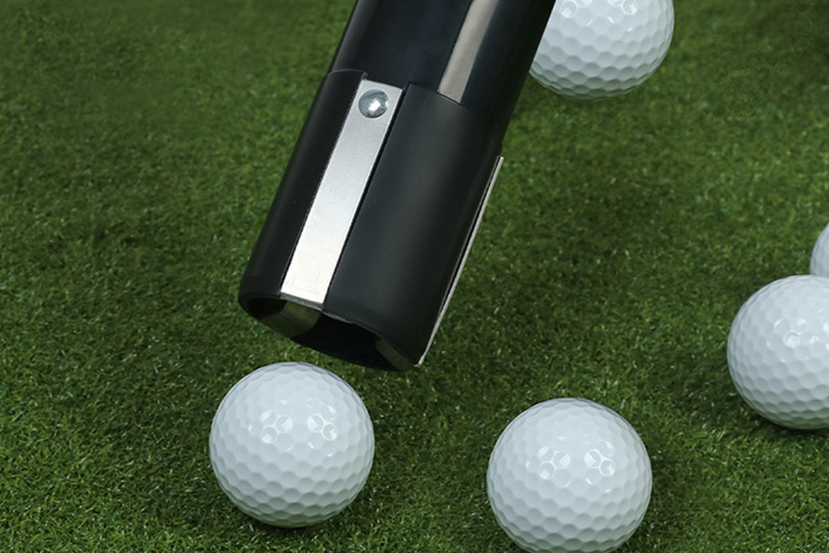 Golf Ball Retriever Portable Pocket Shag Bag Can Hold Up to 70 Balls -Black