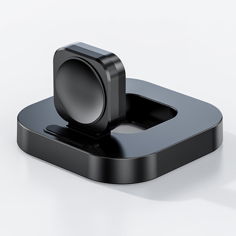 For Apple Watch Charging Dock Travel Charger Stand Compatible with Apple Watch Series Black
