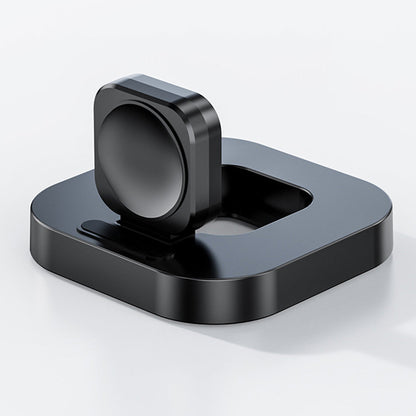 For Apple Watch Charging Dock Travel Charger Stand Compatible with Apple Watch Series Black