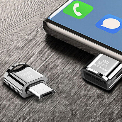 TF OTG Card Reader Adapter Plug and Play USB Adapter for Smart Phone Tablets PC