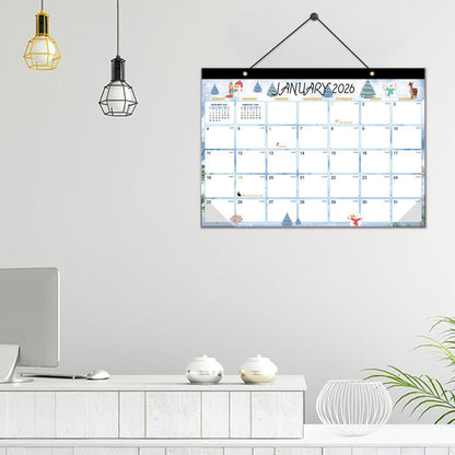 18-Month Desk Calendar (Jan 2026 ¨C June 2027) with Corner Protectors for Office Style 3