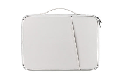2Pcs Tablet Sleeve 10.8-13 inch Laptop Sleeve Protective Carrying Case Bag Travel Pouch-White