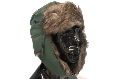 Winter Warm Trapper Hat - Green