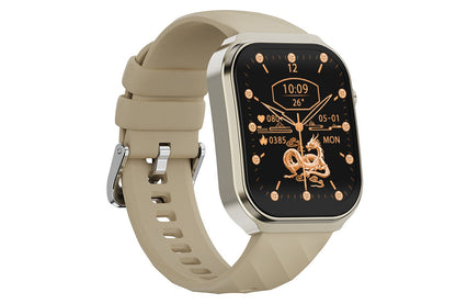 Bluetooth Smart Watch 100+ Sport Modes Fitness Tracker Heart Rate Sleep Monitor -Gold