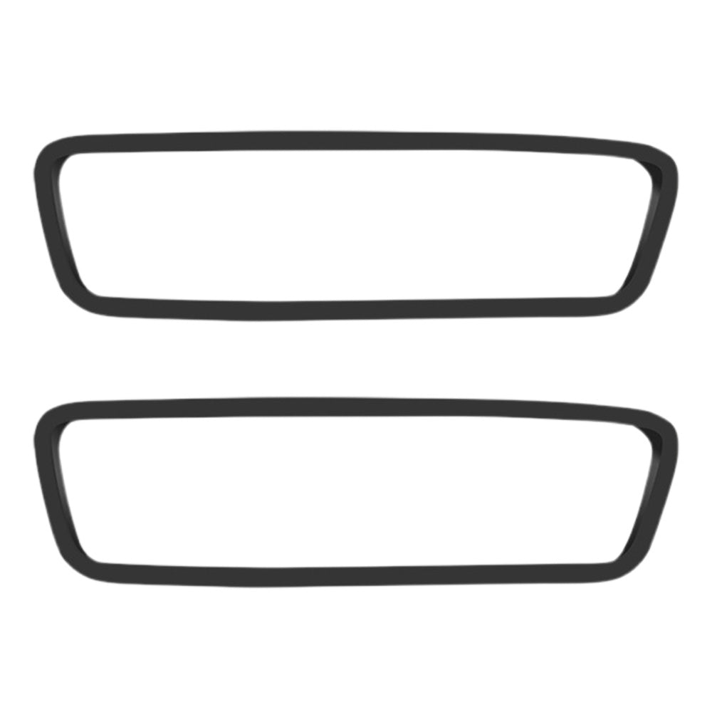 2PCS Silicone Rearview Mirror Edge Protector for Tesla Model 3/Y Black