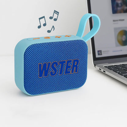 Mini Portable Outdoor Bluetooth 5.4 Speaker IPX4 Waterproof TWS Pairing-Navy