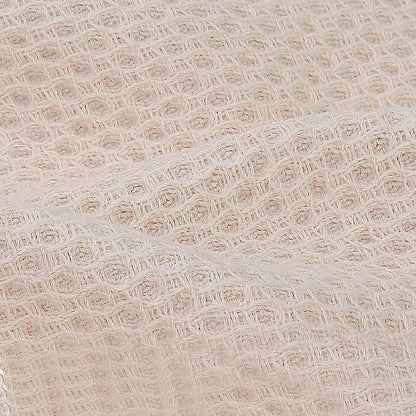 Set of 6Pcs Cotton Dish Cloths Waffle Weave Quick Drying Dish Towels Beige