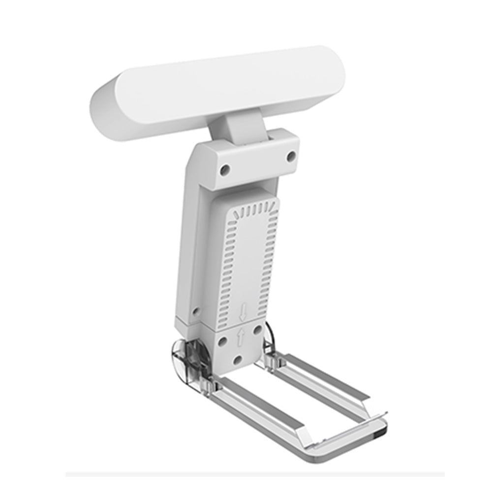 Rechargeable Clip-on Book Light 5 Color Temperatures 6 Brightness Dimmable Reading Light White