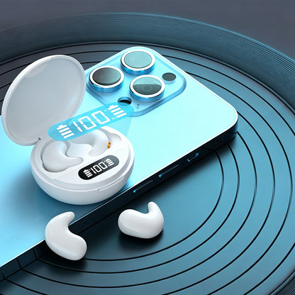 150 Languages AI Translation Earbuds Sleep Earbuds - White