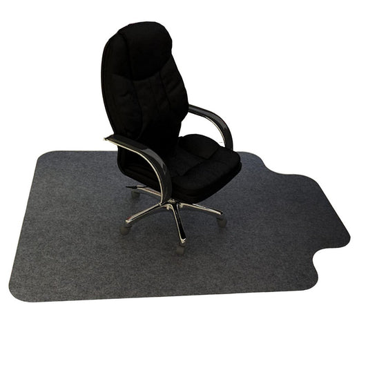 Office Chair Mat for Carpet Anti-Slip Rolling Chair Mat for Hardwood Floor -Dark Grey