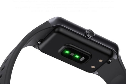 Fitness Tracker Smart Watch with Heart Rate and Blood Pressure Monitor-Black